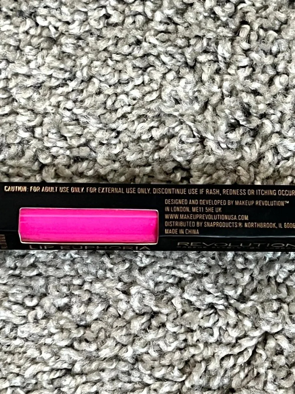 Makeup Revolution Lip Euphoria Lip Gloss Shade Destiny 7 Ml